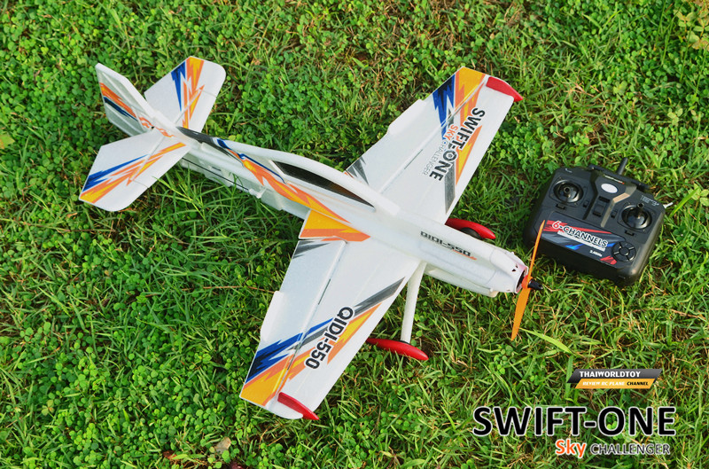 SWIFT-ONE 3D 6G RC PLANE เครื่องบิน3D