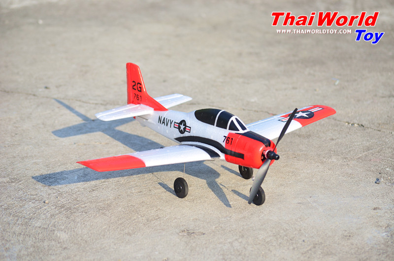 T-28Trojan 4ch Mini Rc 6G