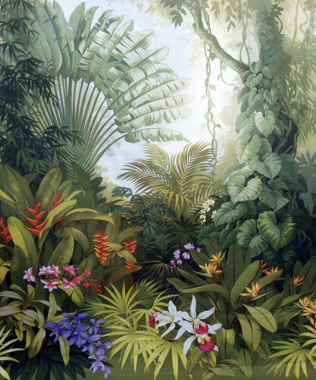วอลเปเปอร์ภาพป่าเขตร้อน Tropical (สั่งผลิต)