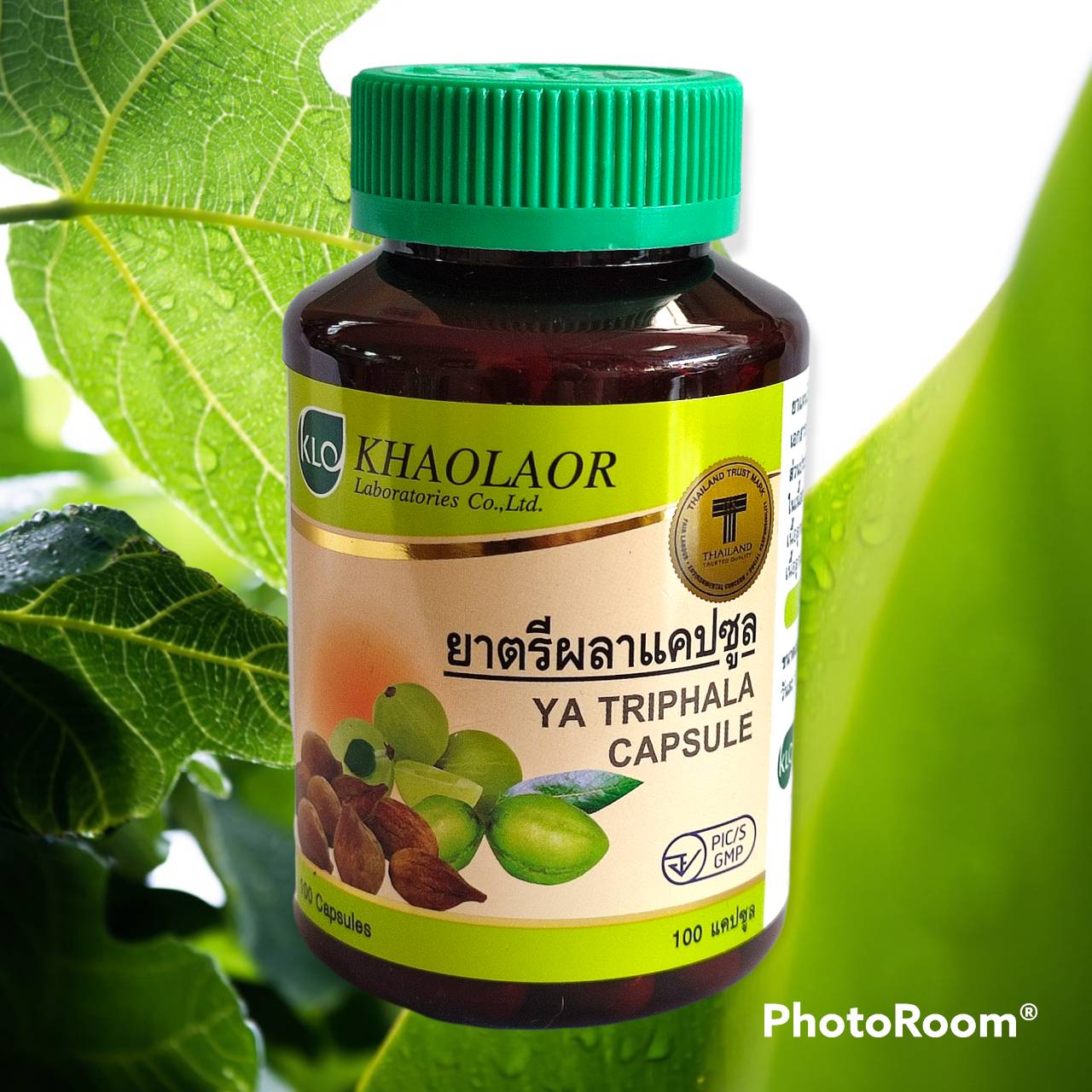 ยาตรีผลาแคปซูลขาวละออ