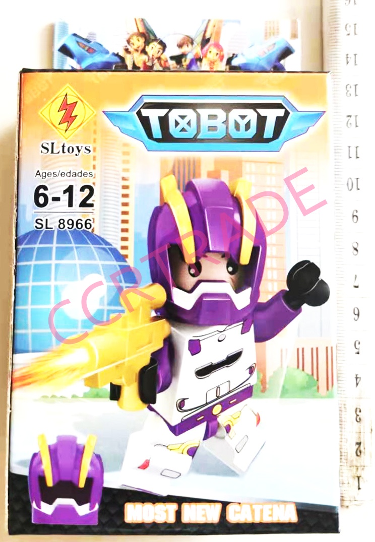 เลโก้ฮีโร่เรนเจอร์กล่อง คละ 8 แบบ 8x14.5 ซม.