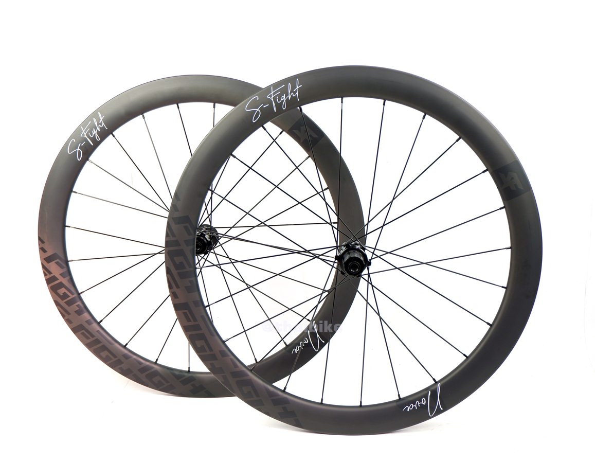ล้อจักยานเสือหมอบคาร์บอนแบบดิสเบรค S-FIGHT NOVA7