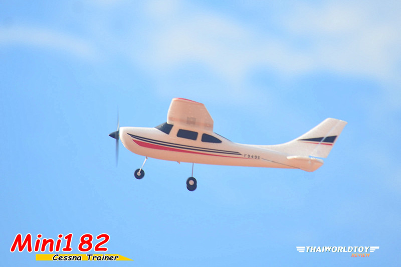 Mini182 RC Cessna (ครบชุดพร้อมบิน)