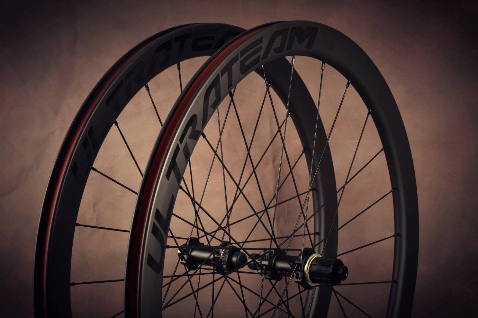 ล้อจักรยานเสือหมอบแบบดิสก์เบรค Ultrateam 45/45 Discbreak