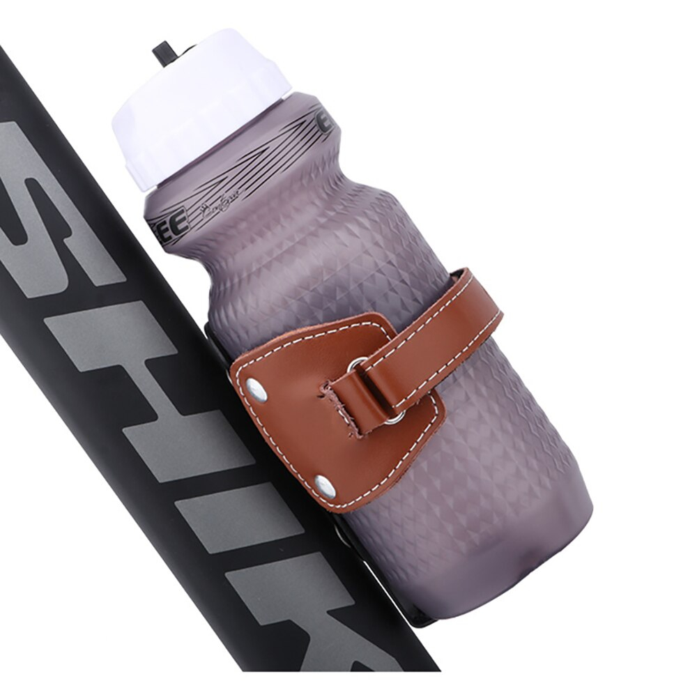ขาขวดน้ำจักรยานแบบหนัง ODI bicycle retro cowhide water bottle holder