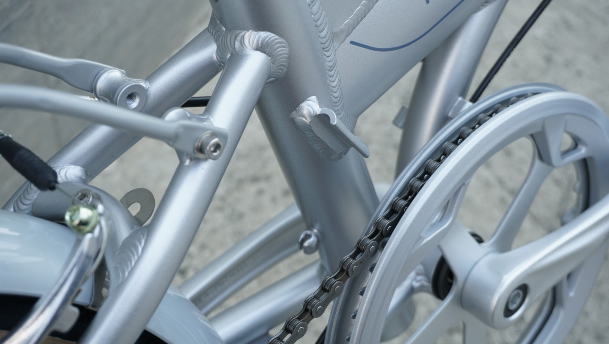 Fika Frappe จักรยานพับได้ เฟรมอลูมิเนียม ล้อ 20" 7 สปีด พร้อมตะแกรง บังโคลน