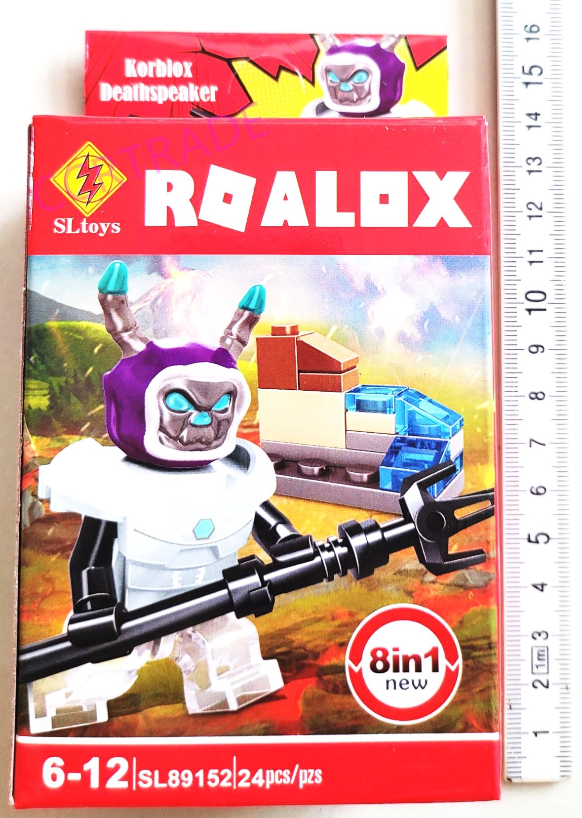 เลโก้โรล็อกซ์อัศวินกล่อง 8x14.5 ซม.(งานห้าง)