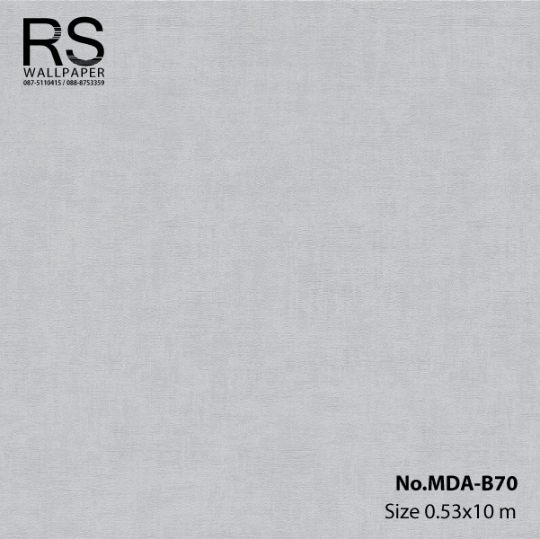 วอลเปเปอร์เทกเจอร์ปูนพื้นสีเทาอมฟ้าอ่อน MDA-B70