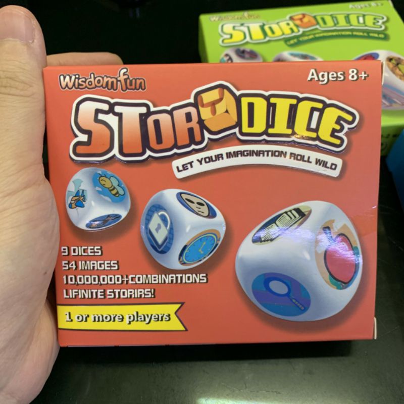 ลูกเต๋าเล่นนิทาน ไม่รู้จบ ของเล่นชิ้นนี้ฝึกจินตนาการได้ดีมากคะ พร้อมส่งจากไทย