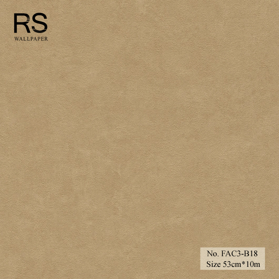 วอลเปเปอร์เยอรมัน สีน้ำตาลทอง No.FAC3-B18