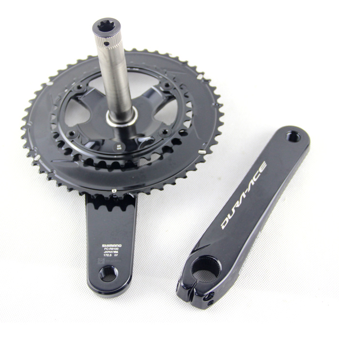 ชุดขาจานจักรยาน SHIMANO DURA-ACE, FCR9100,(ไม่รวมกะโหลก), มีกล่อง
