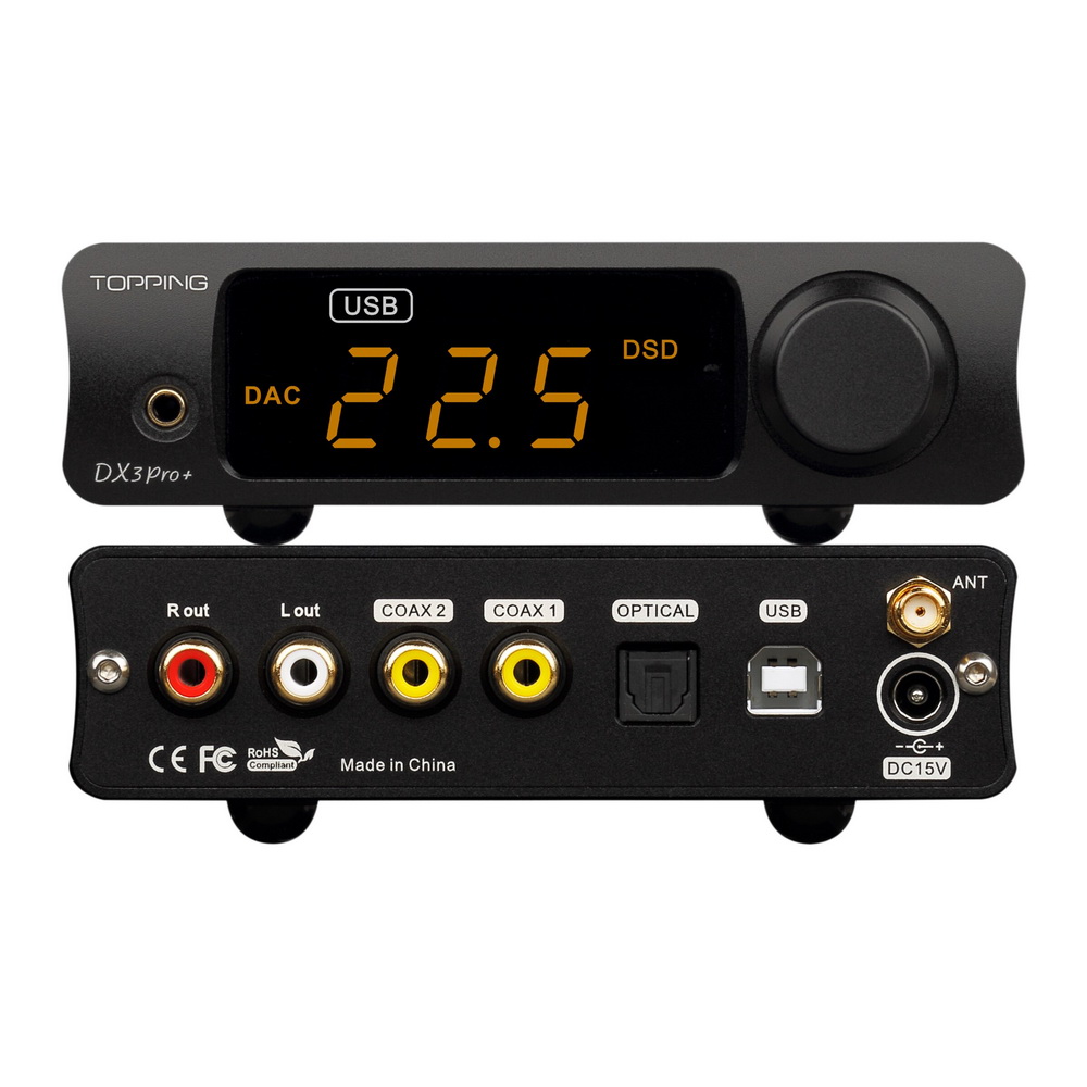 ขาย Topping DX3 PRO+ DAC& ตั้งโต๊ะ รองรับ Dual Hi-Res