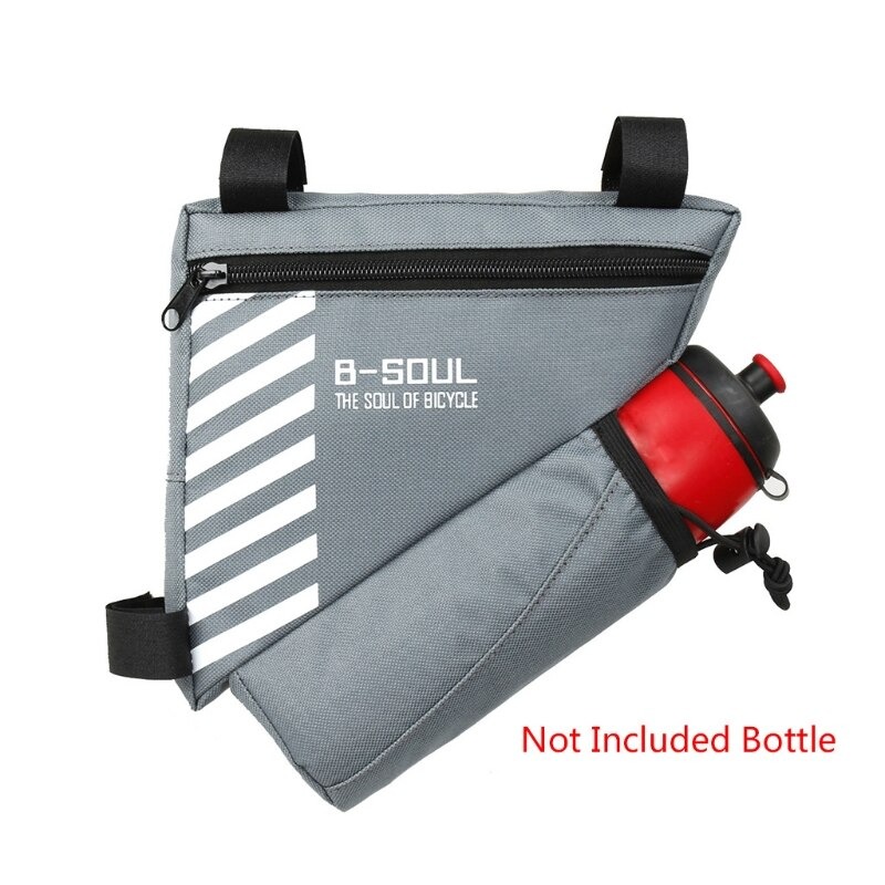 กระเป๋าใต้เฟรมใส่ขวดน้ำ B-SOUL Bicycle Triangle Bag Bike Cycling Water Tube Bottle Frame Front Bag