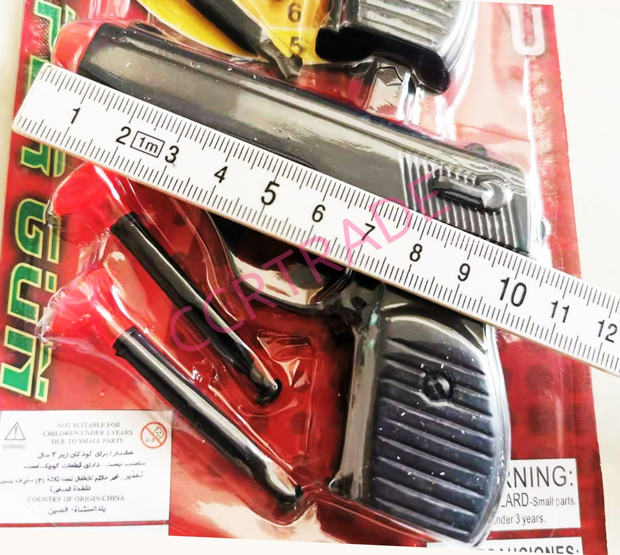 ปืนสั้นยิงลูกดอก 3 ชิ้นแผงใหญ่ 39 ซม.