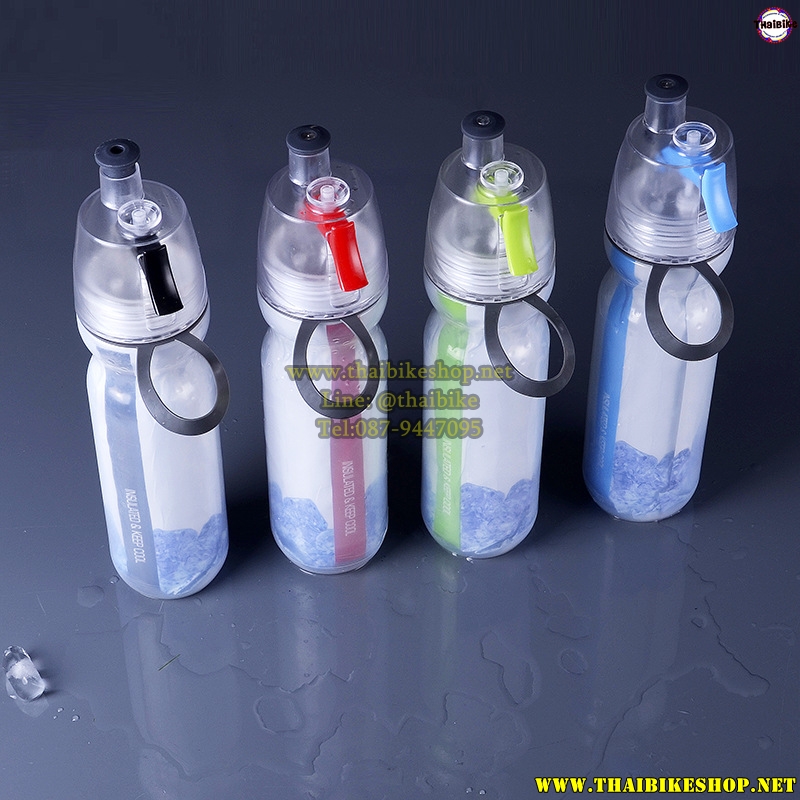 ขวดเก็บความเย็น แบบพ่นละอองน้ำได้