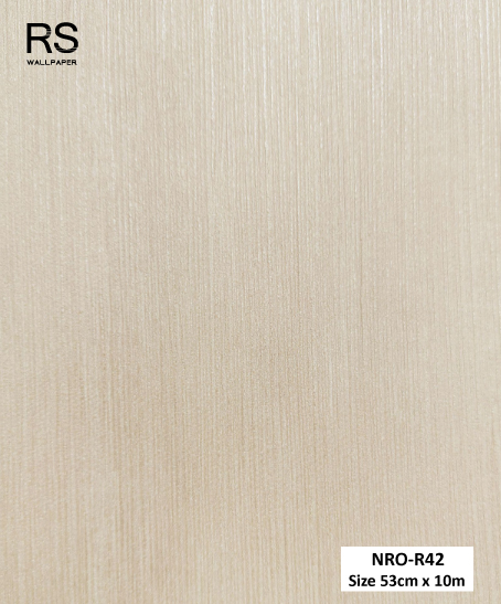 วอลเปเปอร์ สีน้ำตาลเบจ NRO-R42