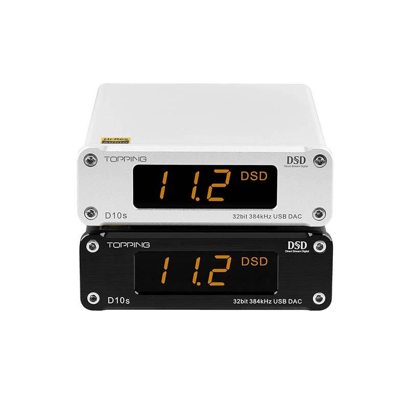 ขาย TOPPING D10s USB DAC ชิป XMOS XU208 , ES9038Q2M รองรับ PCM 384kHz/32bit DSD256