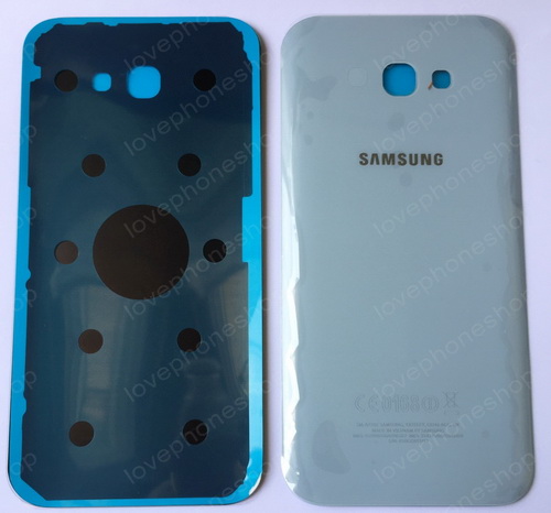 ฝาหลัง Samsung Galaxy A7 (2017) SM-A720 สีฟ้า (Original Genuine Part) ส่งฟรี!