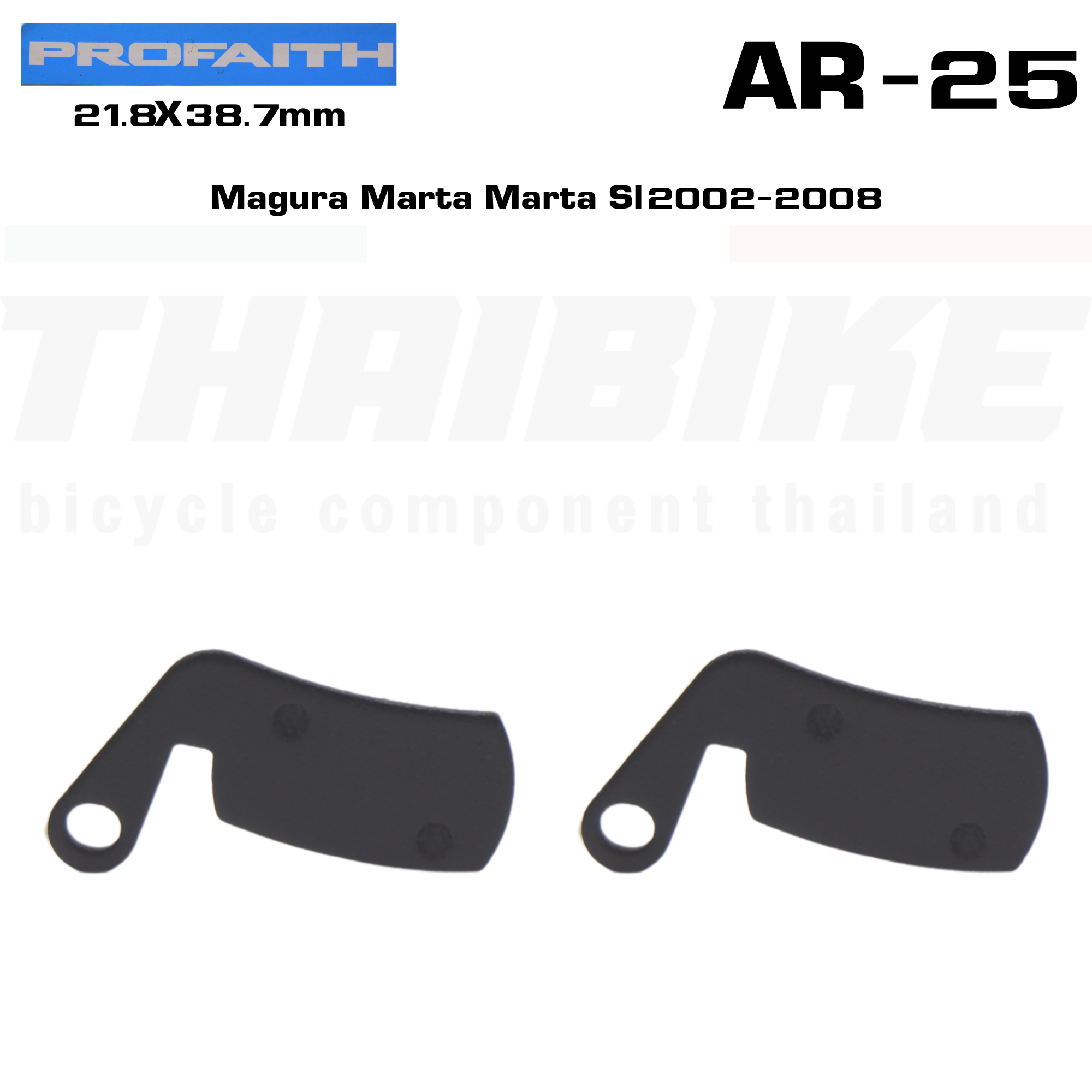 ผ้าเบรคจักรยาน ดิสก์ PROFAITH ceramic caliper pads SHIMANO ZOOM AVID SRAM