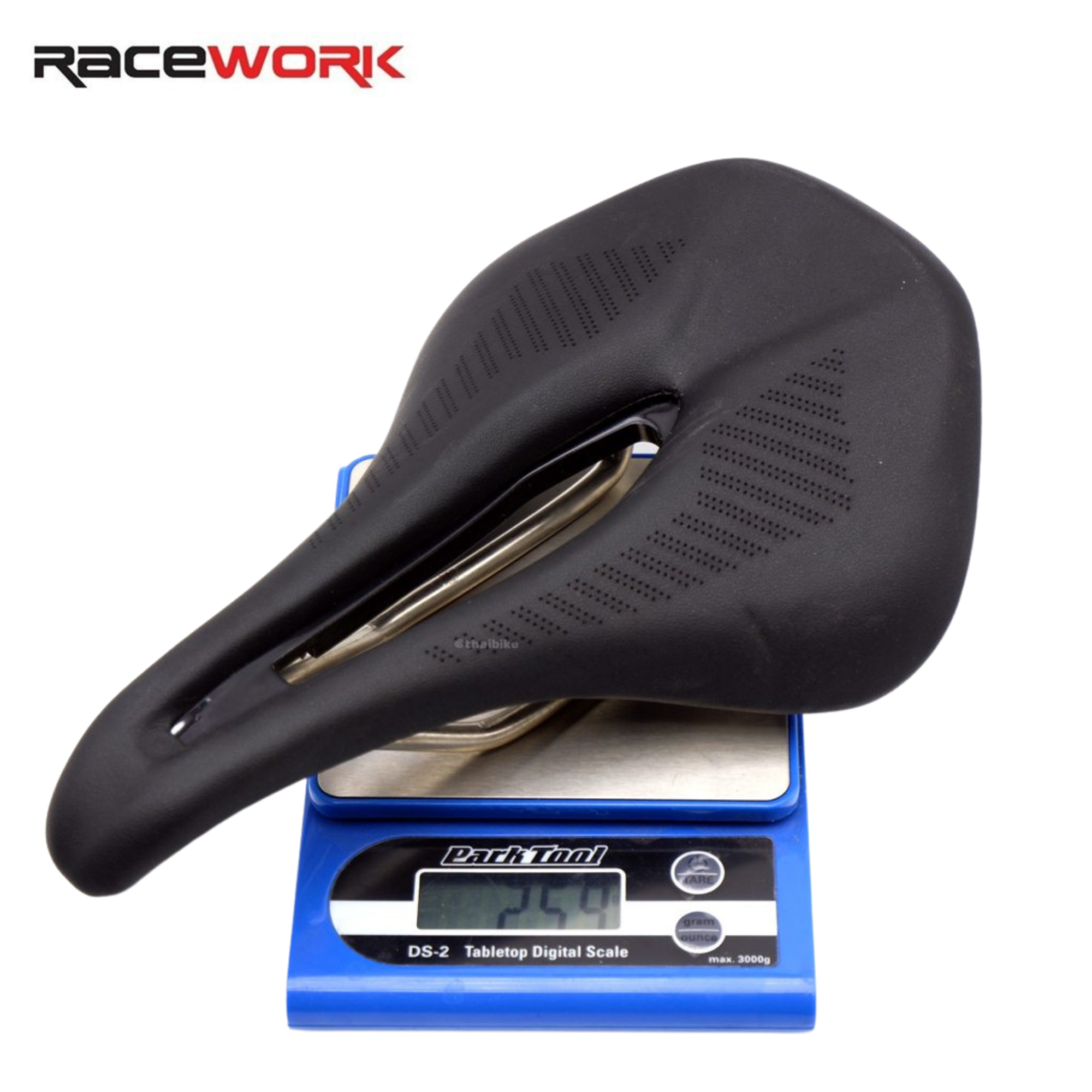 อานจักรยาน เบาะจักรยาน RACEWORK EVO ทรง POWER