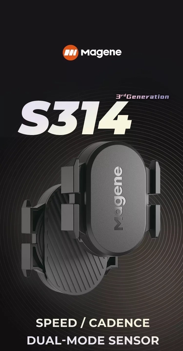 MAGENE : S314 เซนเซอร์วัดรอบขา/ความเร็ว(เลือกได้)