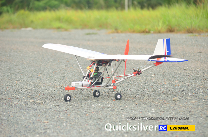 RC Quicksilver Aircraft 1,200mm. (ชุดPNP)