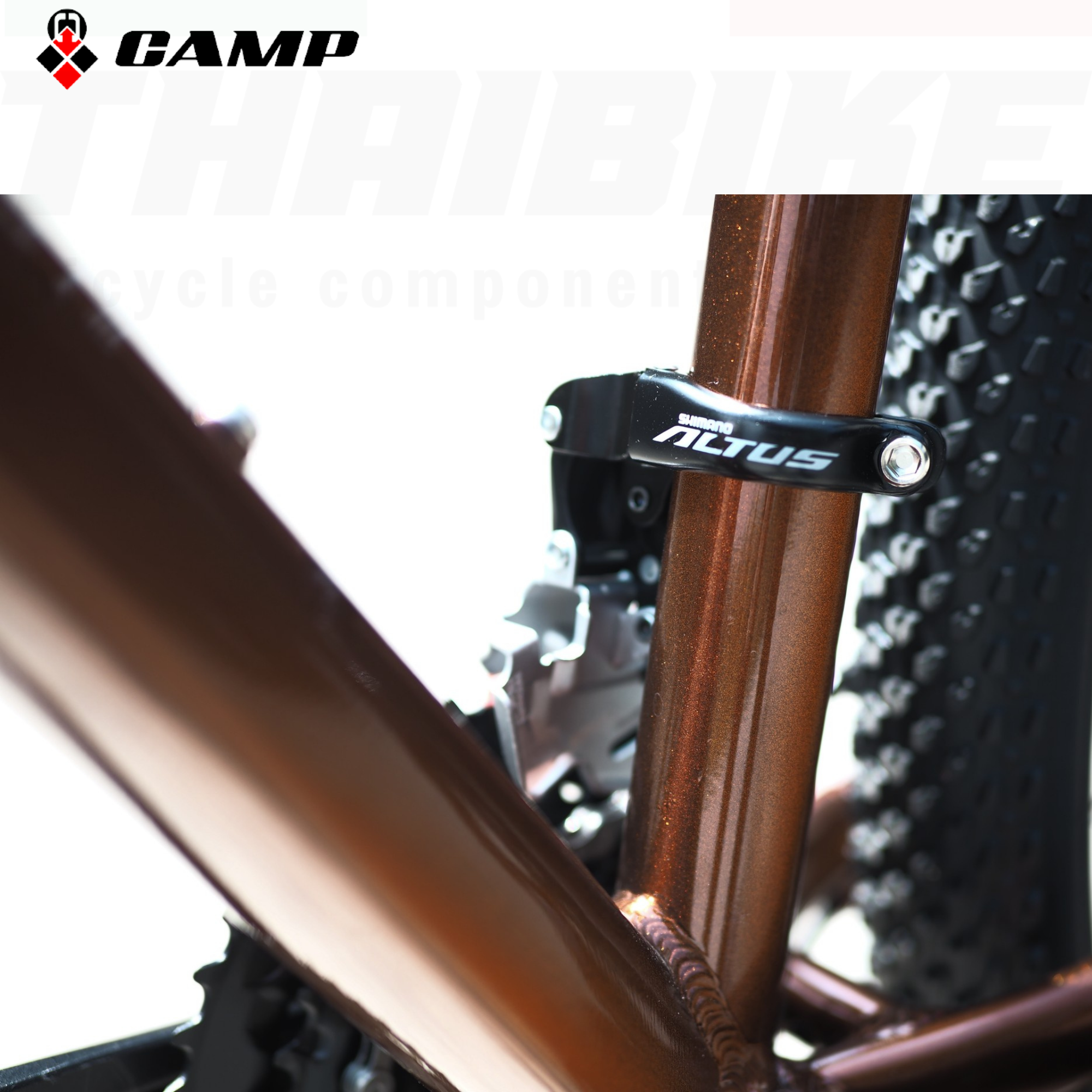 ล้อ 29 จักรยานเสือภูเขาเฟรม TOP อลูมิเนียมยี่ห้อ CAMP รุ่น DARE9.9 BOM เกียร์ SHIMANO ALTUS