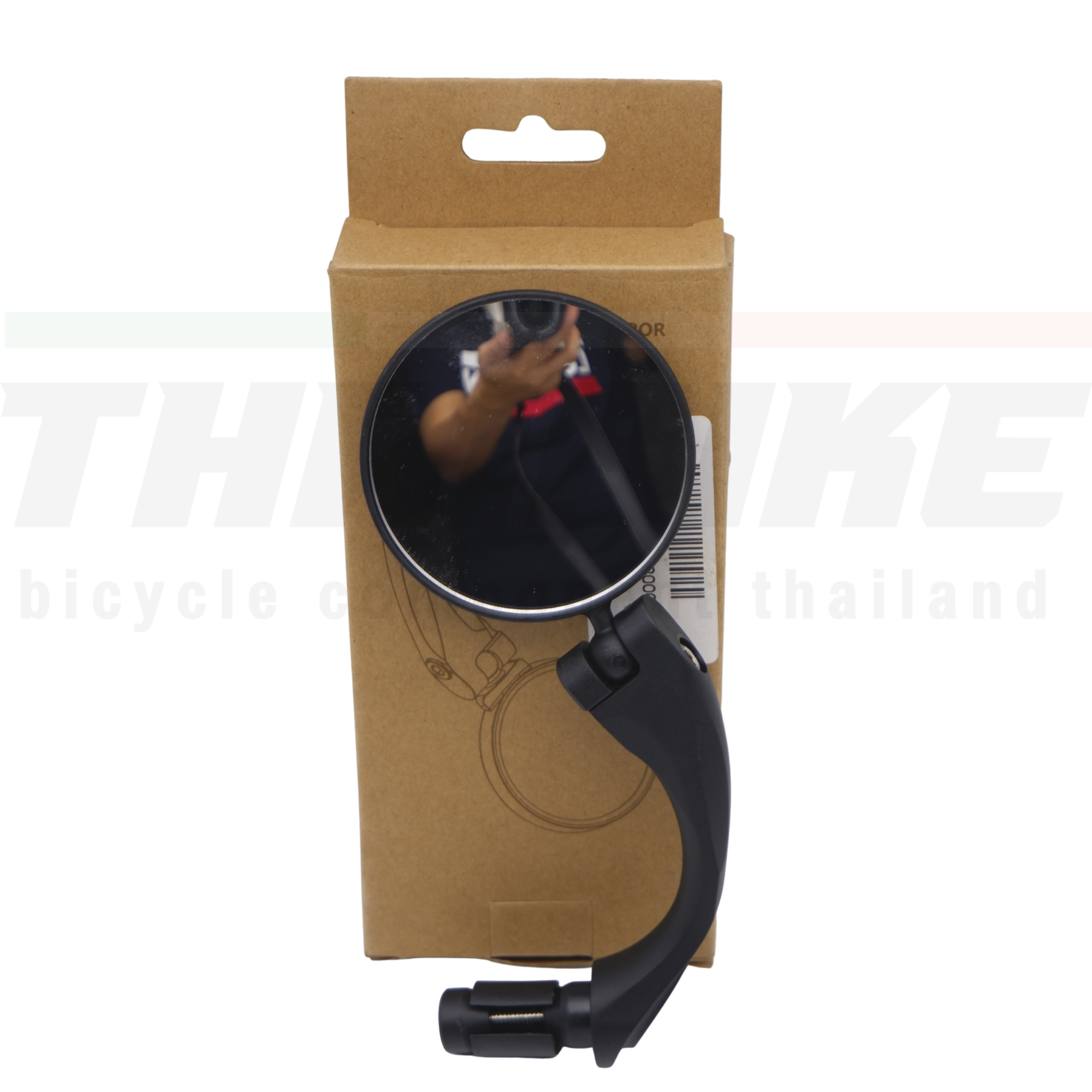 กระจกจักรยานแบบติดปลายแฮนด์ THAIBIKE 04 1ชิ้น