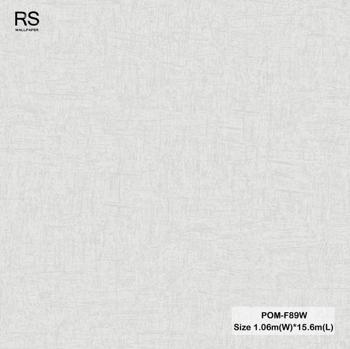 วอลเปเปอร์ สีเทาอ่อน POM-F89W