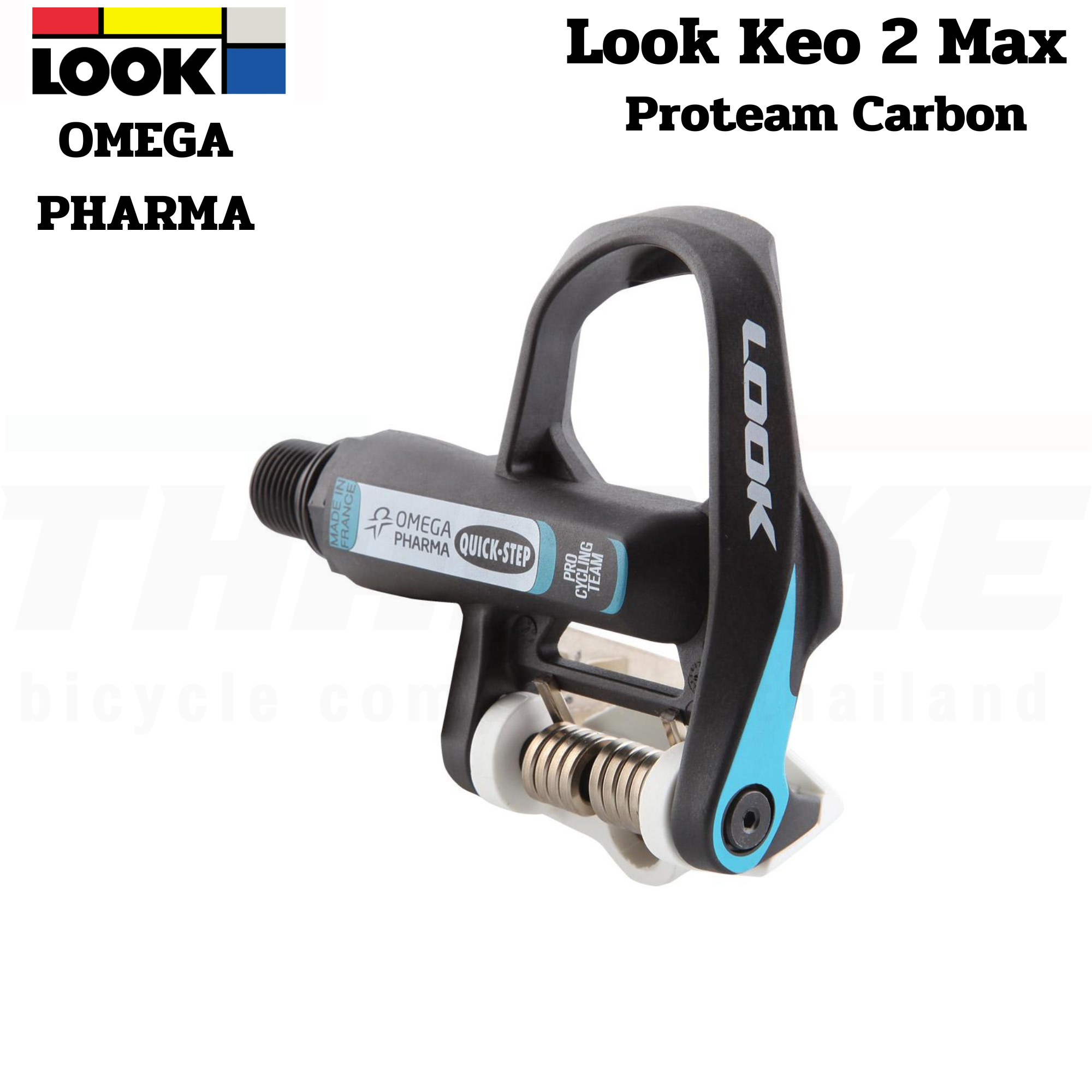 บันไดคลีตจักรยานเสือหมอบ LOOK KEO2MAX CARBON KEO 2 Max Limited Edition (White/Red)