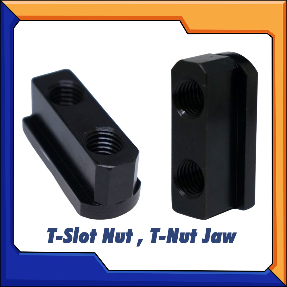 T–NUT,T-Slot สำหรับเครื่องกลึง CNC ขนาดพิเศษ สามจับ 8"