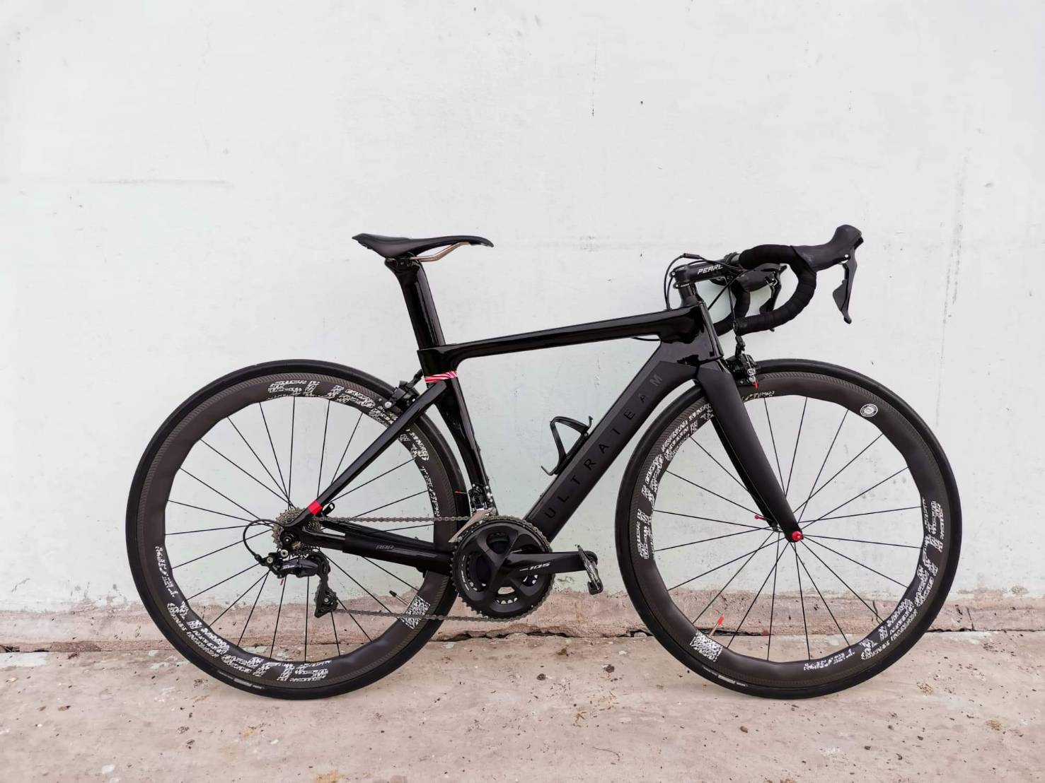 เฟรมจักรยานเสือหมอบคาร์บอนแท้ ULTRATEAM ประกันยาว