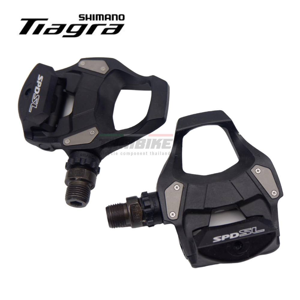 ประกันศูนย์ไทยไทย บันไดคลีตจักรยานเสือหมอบ SHIMANO TIAGRA, PD-RS500, มีคลีท, มีกล่อง