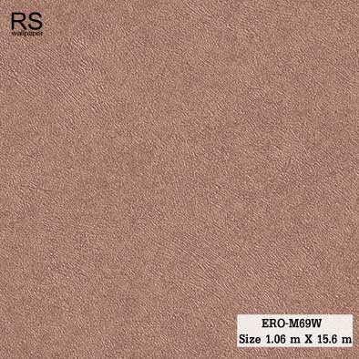 วอลเปเปอร์ สีพื้นน้ำตาลแดง ERO-M69W