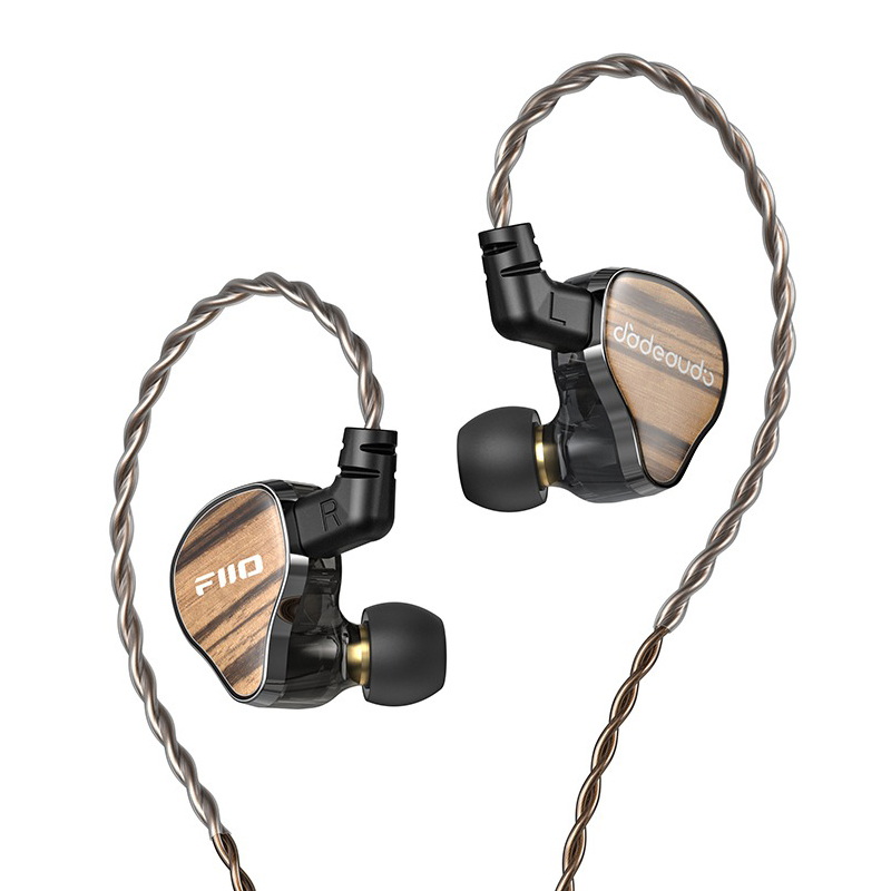 FiiO JadeAudio JH13 หูฟัง IEMs 3 ไดรเวอร์ 1DD+2BA สำหรับนักฟังเพลงคุณภาพสูง Faceplate ไม้แท้ ดีไซน์หรู ประกันศูนย์ไทย