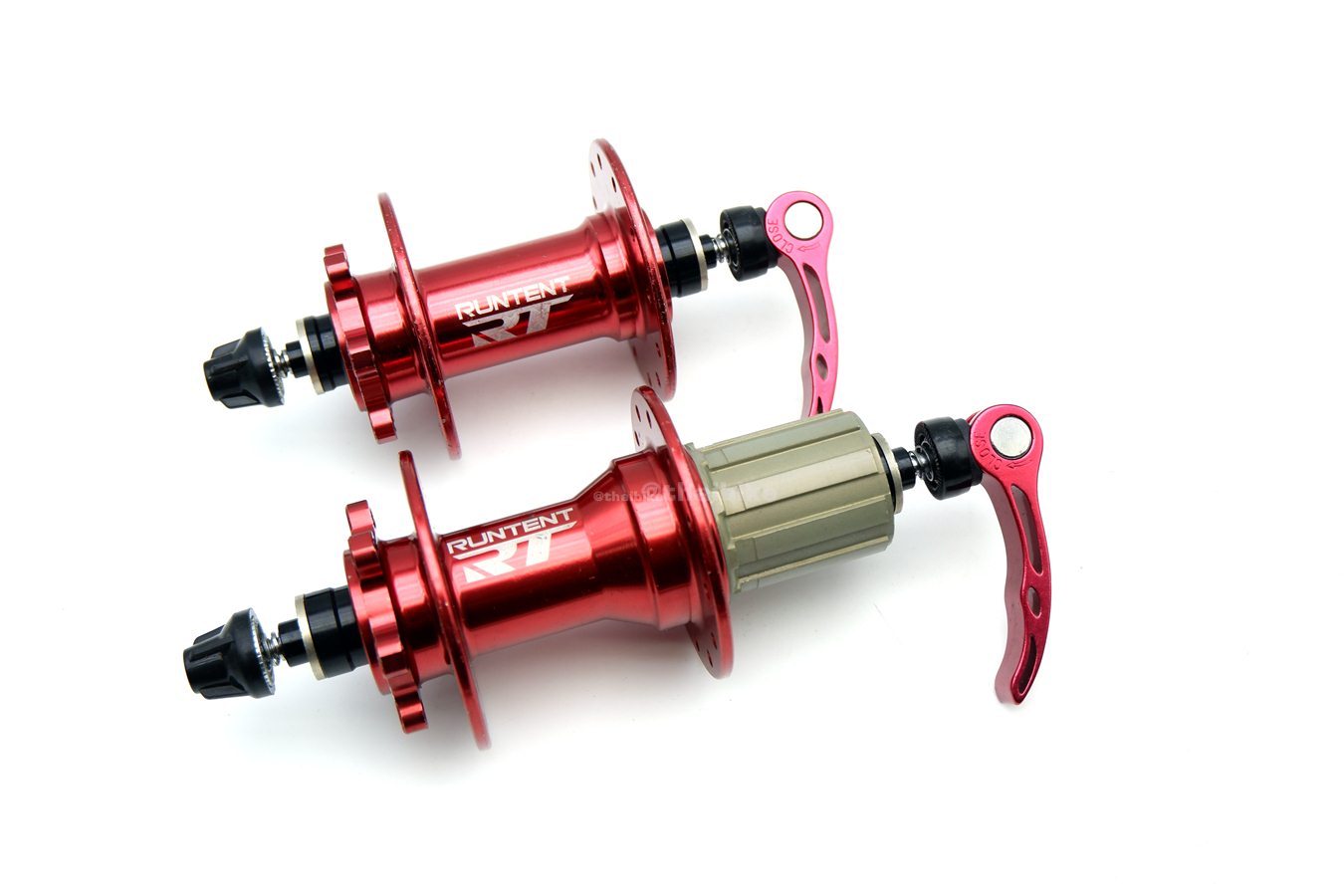 ดุมจักรยานแบบดิสเบรค RUNTENT ขนาด 24/24 รู ดุมดิส ดุมภูเขา แถมฟรีแกนปลด