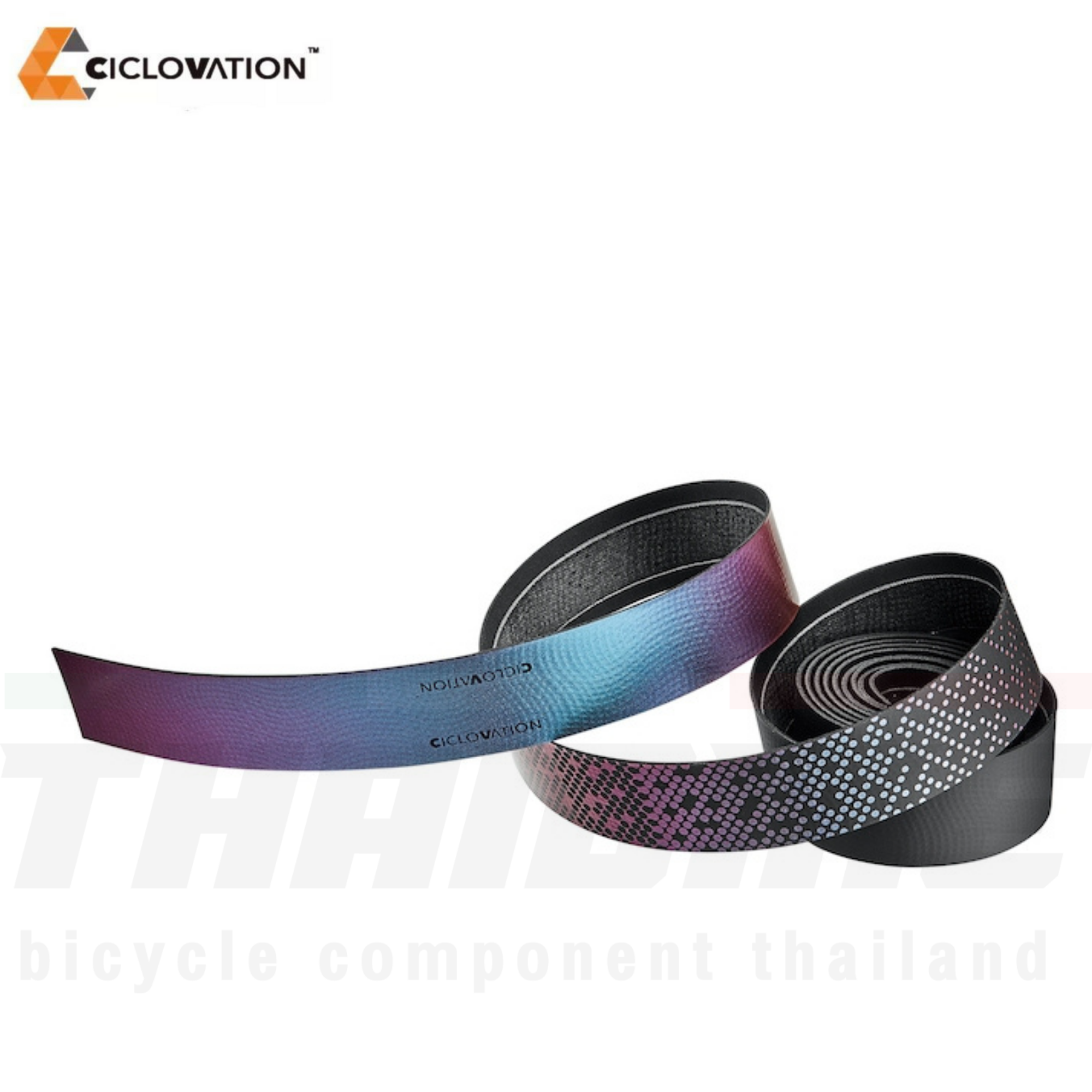 ผ้าพันแฮนด์จักรยาน CIclovation Advanced Bar Tape with Leather Touch - Chameleon