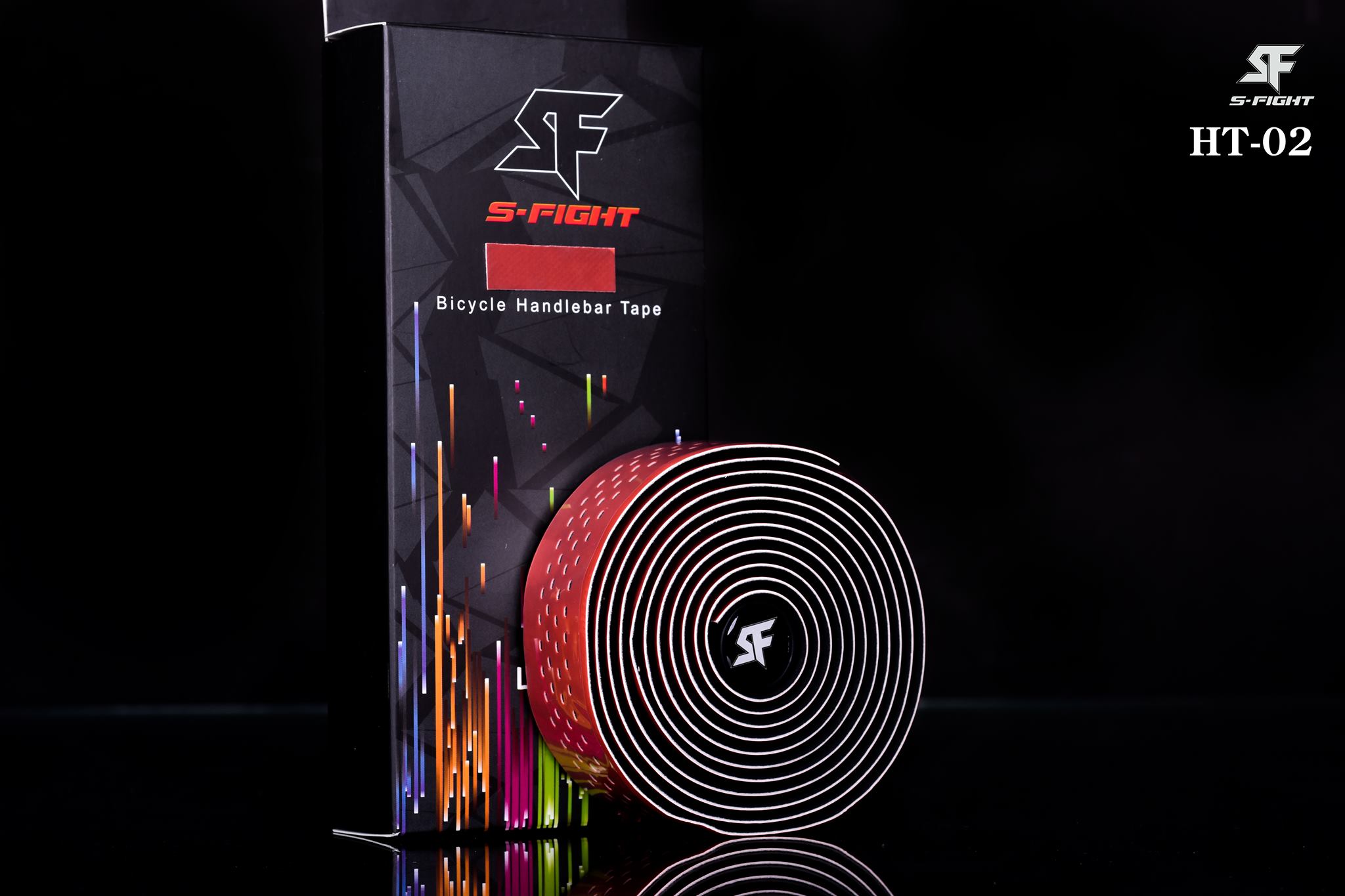 ผ้าพันแฮนด์ S-FIGHT HT-02 เปลี่ยนสีเมื่อสัมผัสกับความเย็นและความร้อน