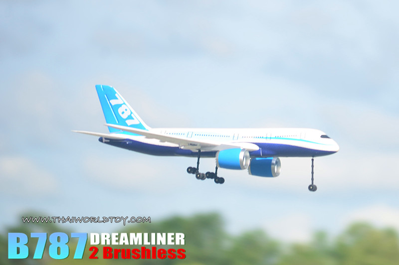 Boeing 787-8 Dreamliner RC PLANE 6G BrushlessMoter