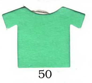 ผ้ายืดคอตตอน 100% สีเขียวหยก แบ่งขาย สั่งจำนวนน้อยกว่า 10 โล