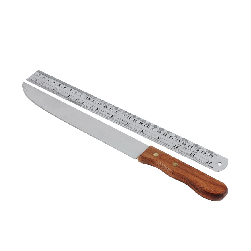 Penguin Knife มีด Penquin มีดปาดเนื้อสแตนเลสใบขุ่นนกดี นกเพนกวิน 9” ด้ามไม้