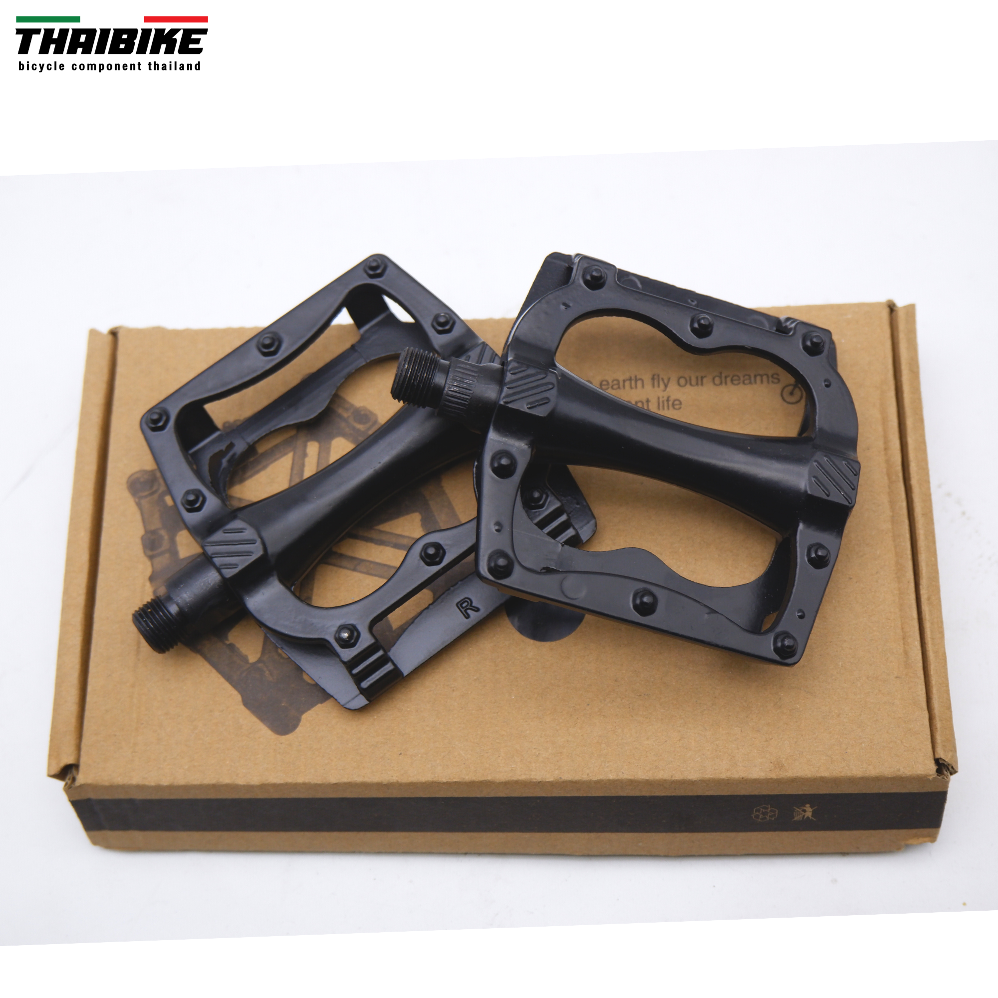 บันไดจักรยานอลูมิเนียม THAIBIKE DIMAI รุ่น KP-1019 บันไดจักรยาน สีดำ