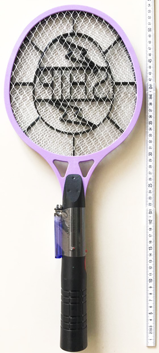 ไม้ตียุง Top Killer ชาร์ทไฟบ้าน(แถมไฟแช็ค)(1x3)