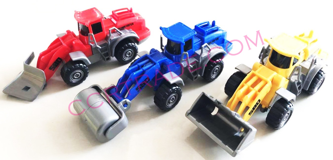 รถก่อสร้างโมเดลสีสดกล่อง 36.5 ซม.