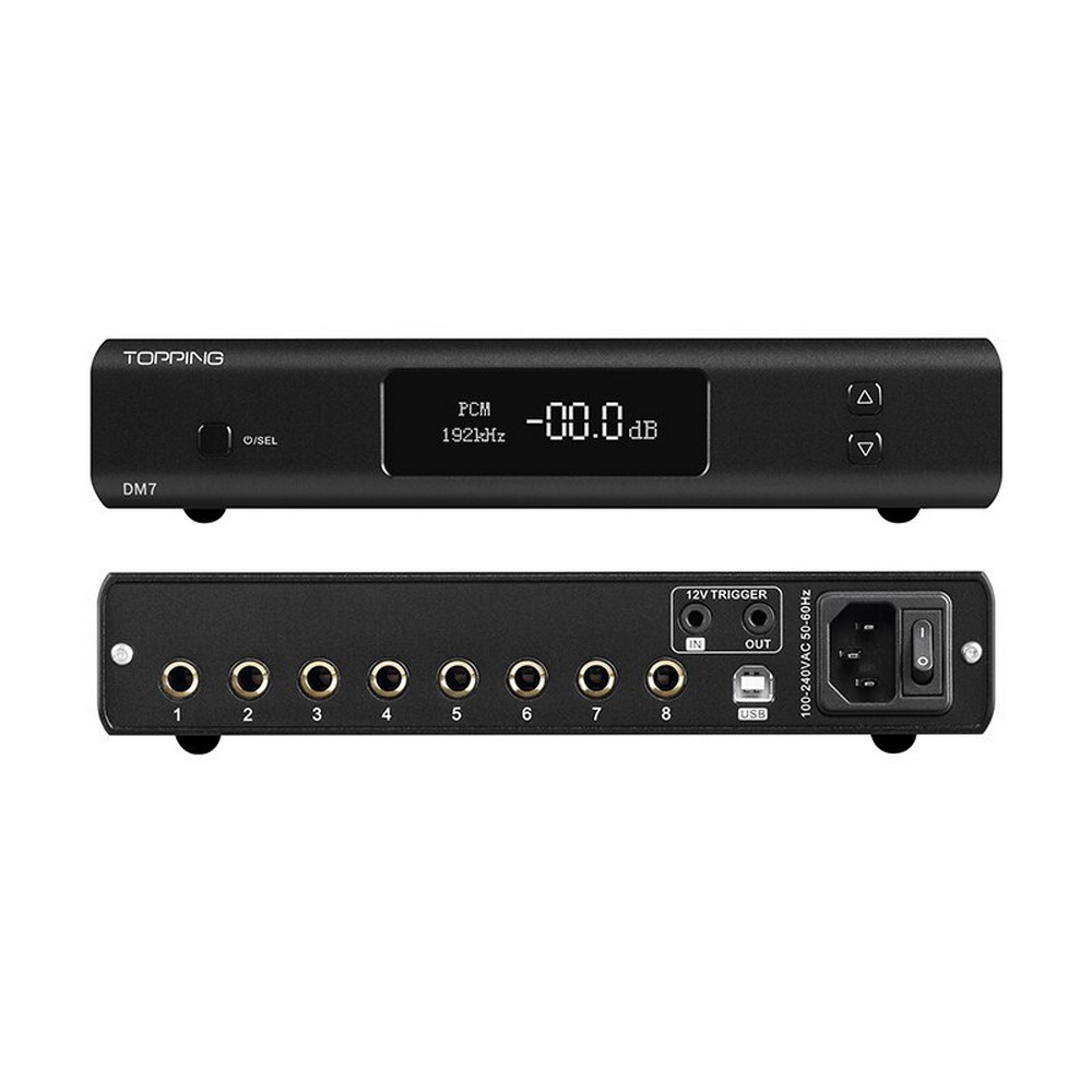 Topping DM7 8 Channel DAC ระดับเรือธง ประกันศูนย์ไทย