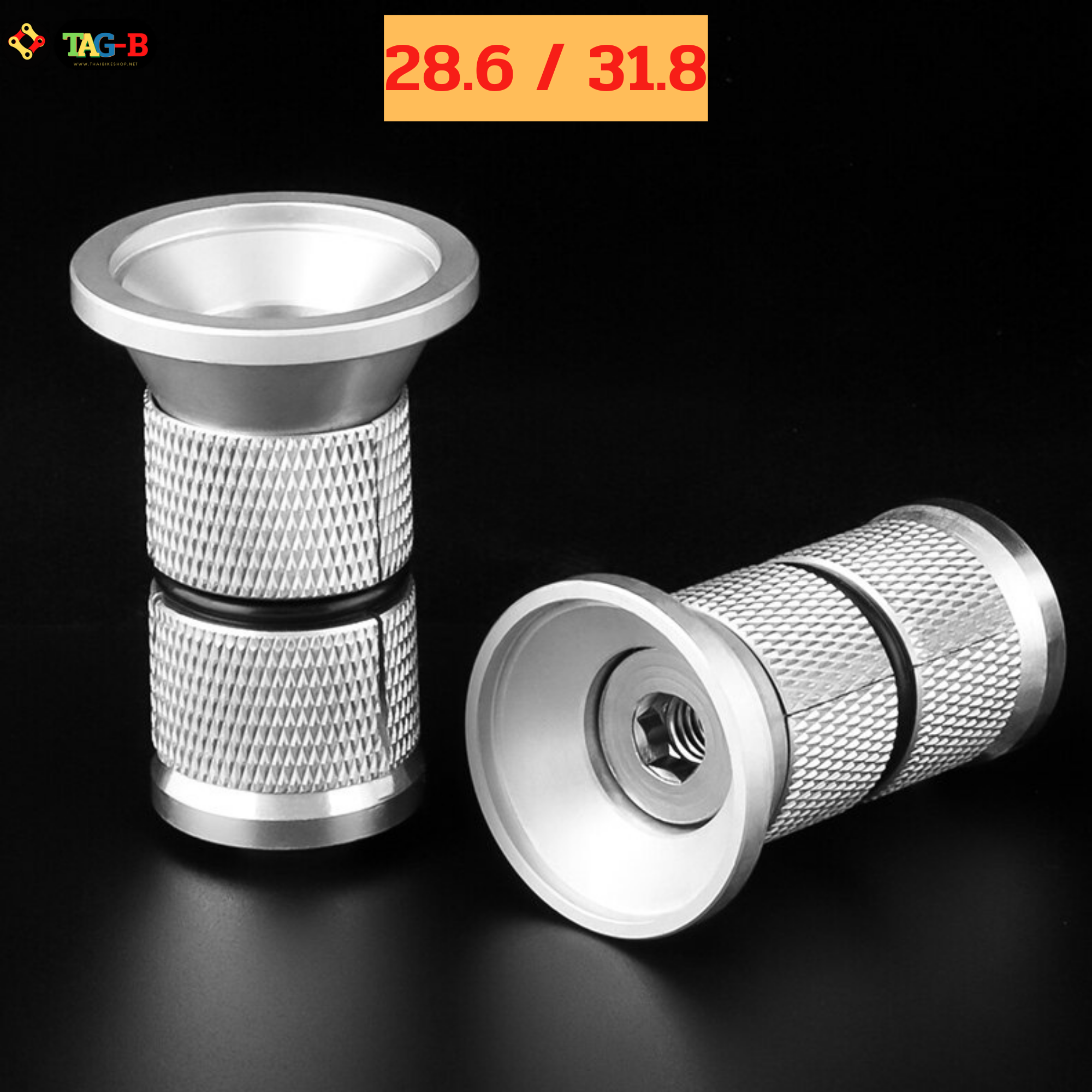 สตาร์นัทจักรยานสำหรับซางคาร์บอน ยี่ห้อ TAG-B สำหรับซาง 28.6/31.8 มม.
