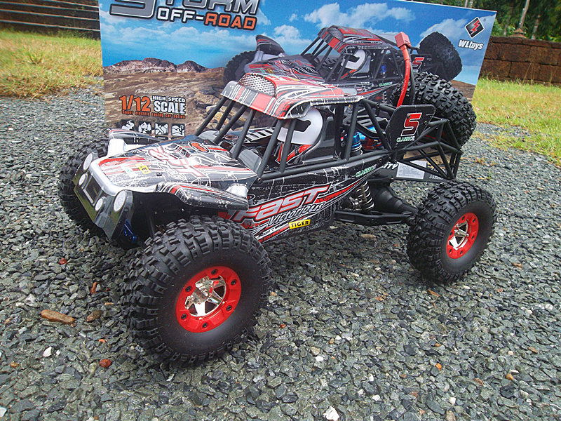 WL-12428-C 1/12 Rc car Hi-Speed 50 km/h A CROSS 4WD รีโมทดิจิตอล