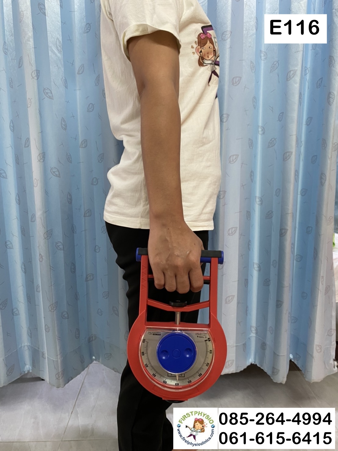 เครื่องวัดแรงบีบมือแบบเข็ม/วัดแรงบีบมือเข็ม/เครื่องวัดแรงบีบมือแบบเข็ม/เครื่องบีบมือแบบเข็ม ( Hand grip dynamometer)