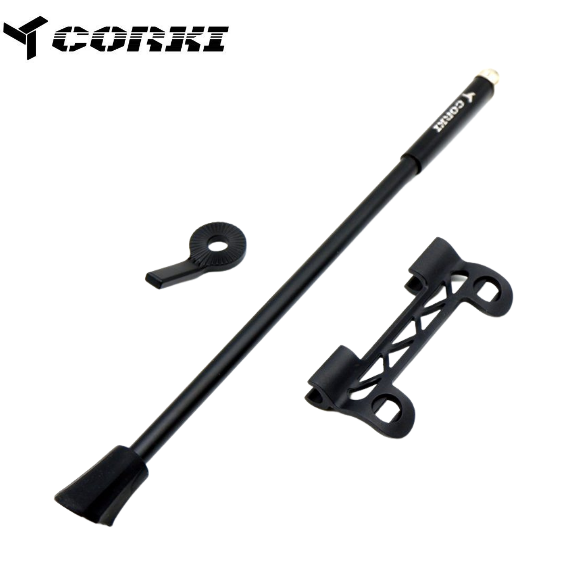 ขาตั้งจักรยานแบบปลดเร็วพกพาสะดวก CORKI สำหรับล้อ 20-22 นิ้ว