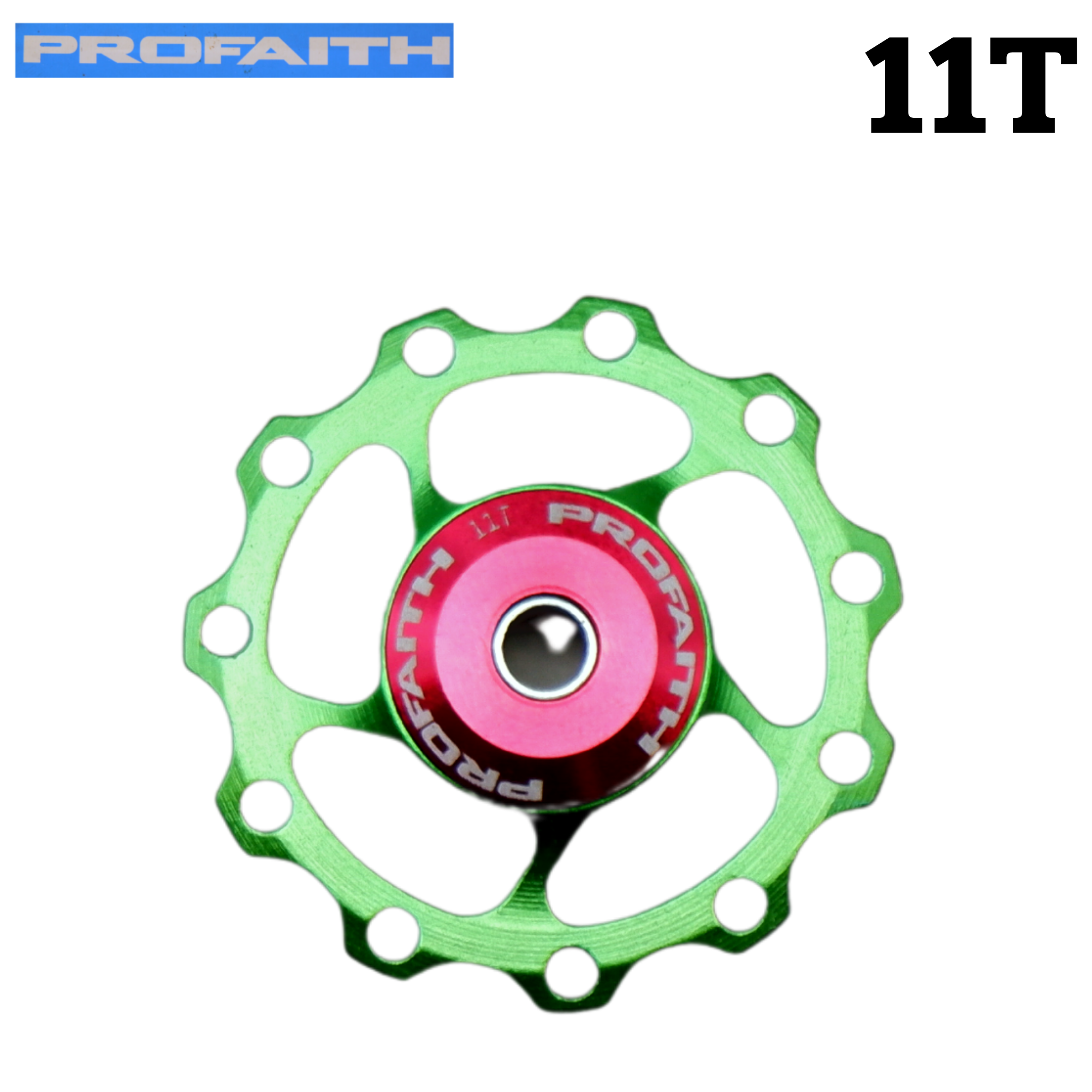 ลูกกลิ้ง ลูกรอกตีนผีหลังจักรยานแบบแบริ่ง ยี่ห้อ PROFAITH 11T/13T